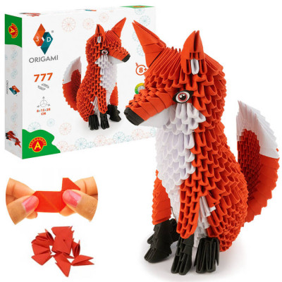 3D Origami – zvieratko Líška